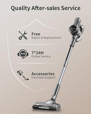 Kalado Cordless Vacuum & Extra  LED Floor Brush
