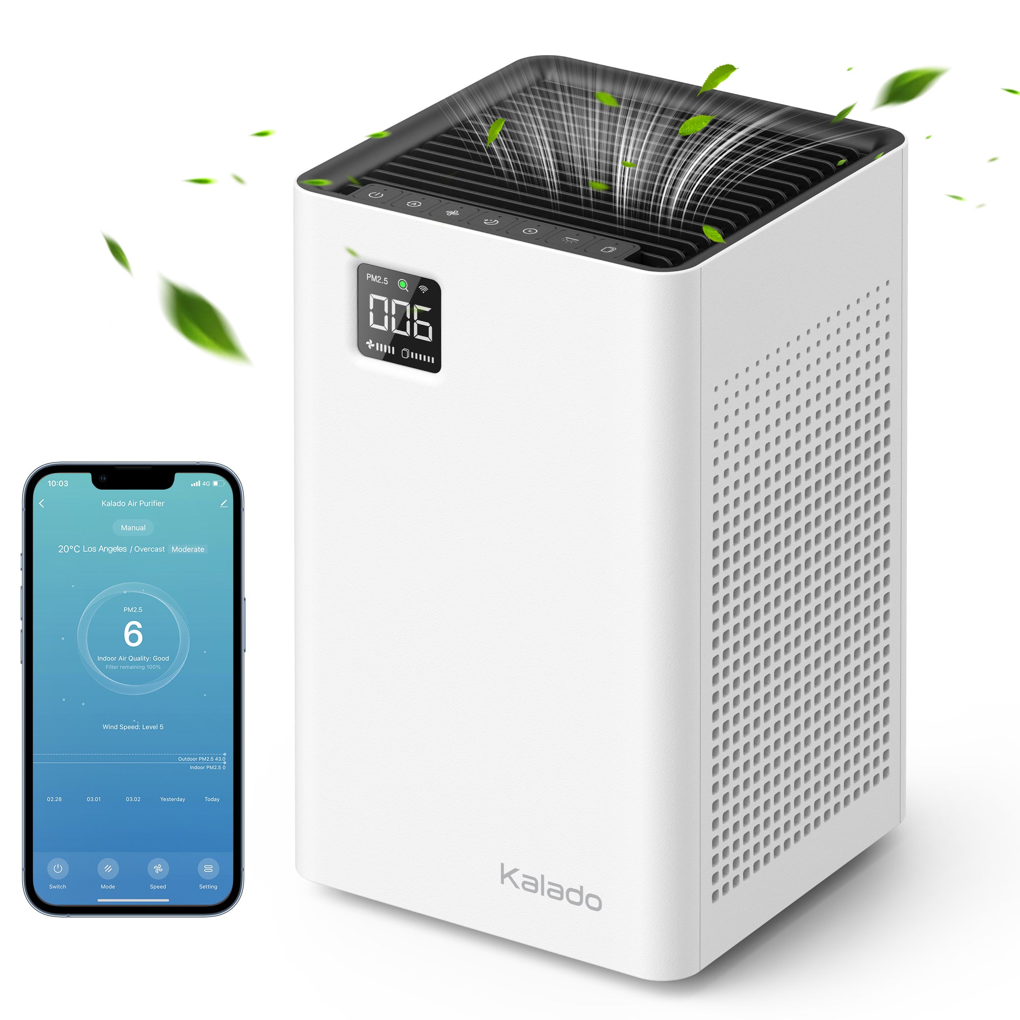KALADO KCA01 Air Purifiers for Large Room
