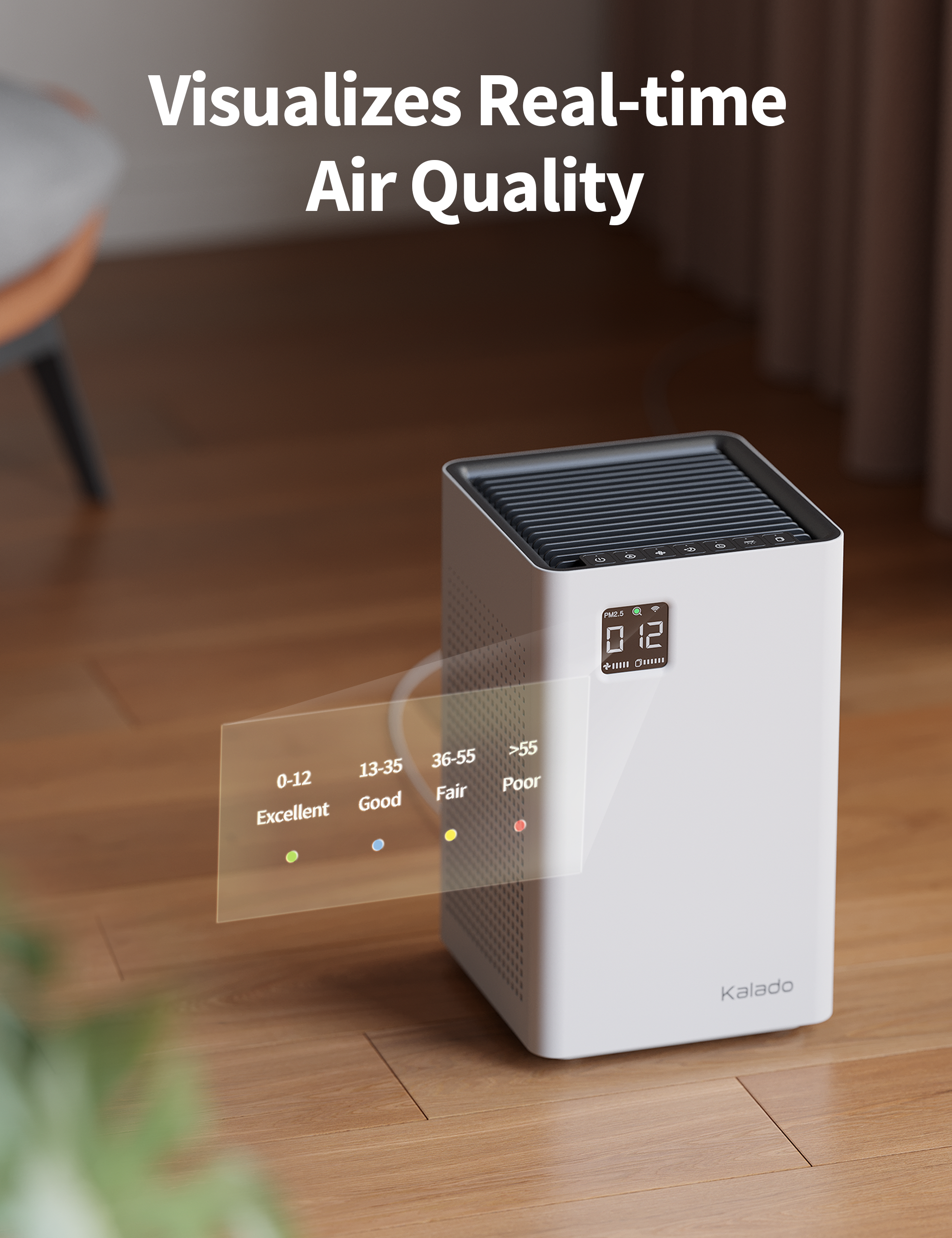 KALADO KCA01 Air Purifiers for Large Room